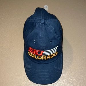 American Needle ‘Ski Colorado’ Canvas Hat NWOT